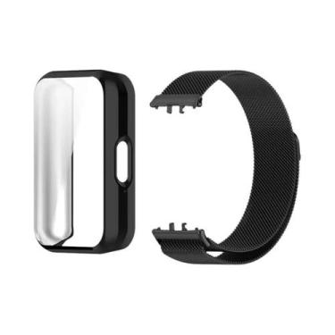 Imagem de Pulseira De Metal Em Aço Inoxidável Milanese Loop Para Samsung Galaxy 