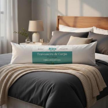 Imagem de Travesseiro De Corpo Gigante 100% Fibra Siliconada - Gestant - Congrat