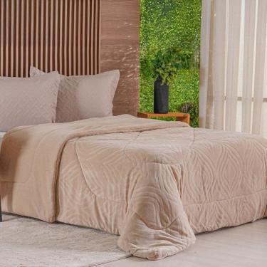 Imagem de Edredom Solteiro Plush Sense Dupla Face 100% Poliéster 160x220cm Tessi