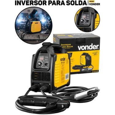Imagem de Inversor Solda Eletrodo/tig 150a Riv 156 Vonder Profissional Portátil 