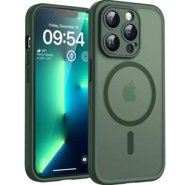 Imagem de Funda Magnética TOCOL para iPhone 13 Pro Max 6.7'' Verde