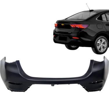 Imagem de Parachoque Traseiro Onix Sedan 2020 2021 2022 Preto Liso - BBSI