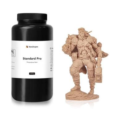 Imagem de Resina para Impressora 3D NextShapes Standard Pro 1000g Pele Escura