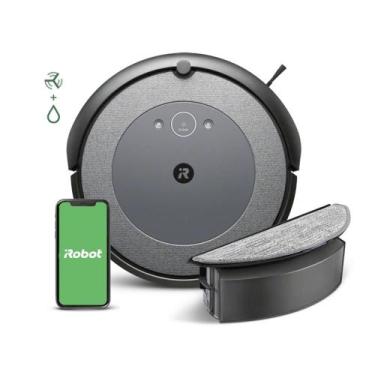 Imagem de Robô Aspirador Roomba i5 Combo Aspirador e Passa Pano da iRobot, Bivol