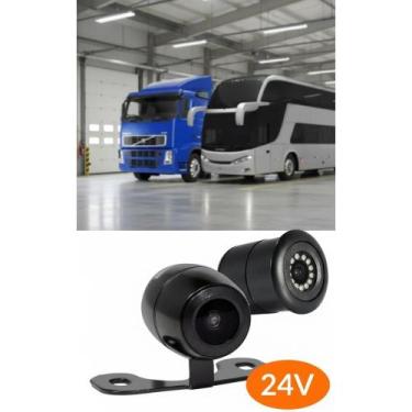Imagem de Câmera Ré 24V Ônibus Caminhão: Visão Total - Congratulations Store