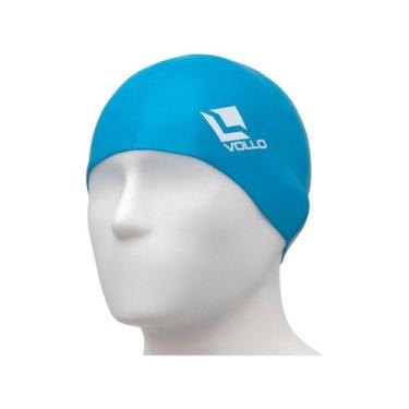 Imagem de Touca Natação e Hidroginástica Silicone VN301-2 Vollo Azul - Vollo Spo