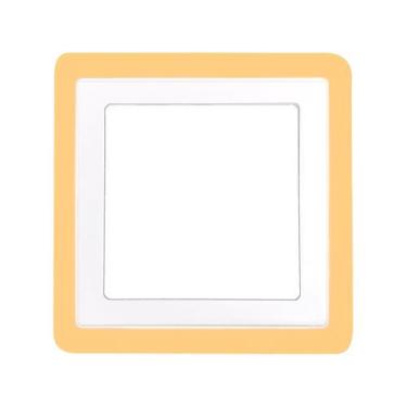 Imagem de Plafon LED de Embutir Quadrado Branco 24W - Taschibra Dual Color