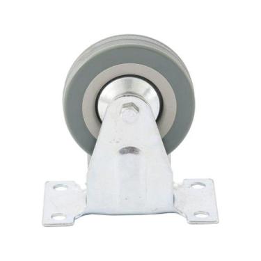 Imagem de Rodizio Pvc Cinza Fixo Sem Freio 3 75mm 45kg - Palisad