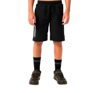 Imagem de Bermuda Infantil Enduro Grom 2.0 Preta - NOMAD, P