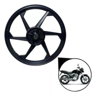 Imagem de Roda Traseira Titan 150 Ks Fan 150 6 Palito Liga Leve Tambor - SMART F