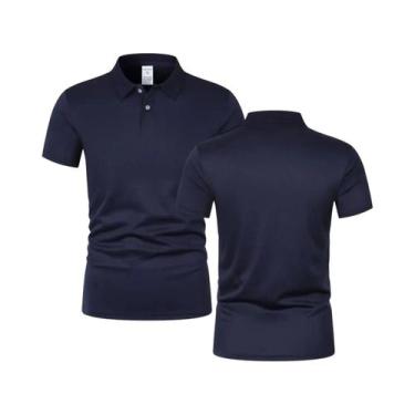 Imagem de Camisa Polo Masculina Ultra-Leve De Secagem Rápida E Respirável, Cor S