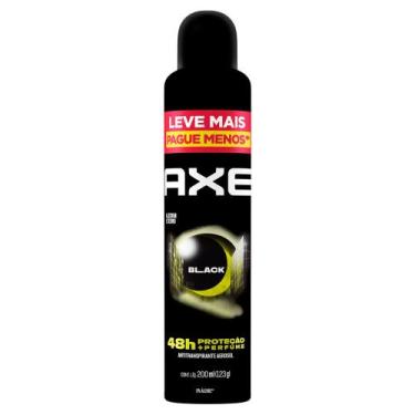 Imagem de Desodorante Body Spray Aerosol Axe Black 200ml