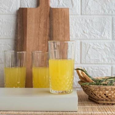 Imagem de Conjunto 6 Copos Lily Vidro 280ml Kit Servir Bebidas Restaurante Bar Á