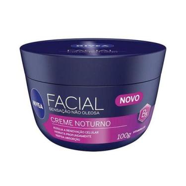 Imagem de Creme Nivea Hidratante Facial Nutritivo Noturno Renovação Celular 100g