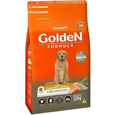 Imagem de Ração Golden Formula Para Cães Adultos Salmão/Arroz 3kg - Premier