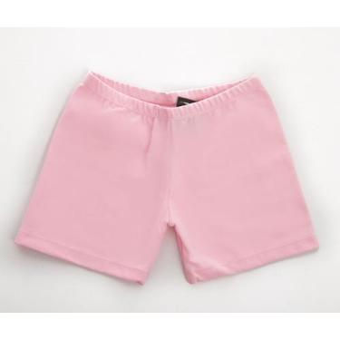 Imagem de Short bailarina infantil cor preto e rosa - STELARISS, Rosa, M