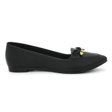 Imagem de Sapatilha 5635.863 Moleca Sapato Laço Conforto Casual Leve Feminino, 3