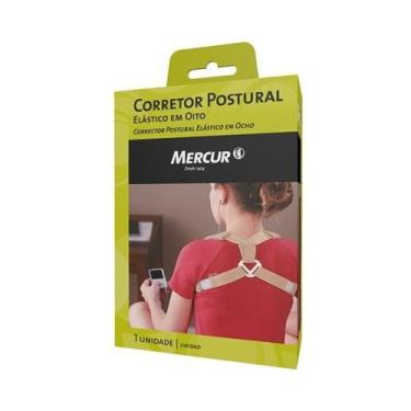 Imagem de Corretor postural elástico em oito mercur p/m
