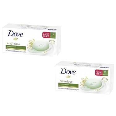 Imagem de Kit 12 Sabonete Dove Erva Doce - Unilever