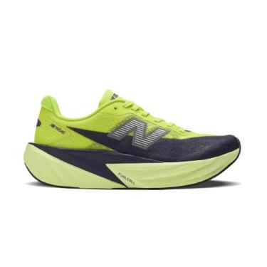 Imagem de Tênis New Balance Fuelcell Rebel V5 Feminino, Amarelo, 38