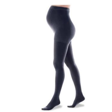 Imagem de Meia Calça Gestante 12Ob Audace 15-20Mmhg Preta Sigvaris, B, Preto