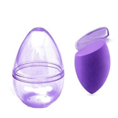 Imagem de Esponja de maquiagem com estojo de viagem - MINISO