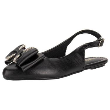 Imagem de Sapato infantil mule molekinha 2506638, Preto, 30