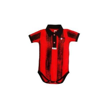 Imagem de Body Polo Flamengo - Reve Dor, Branco, Vermelho, G