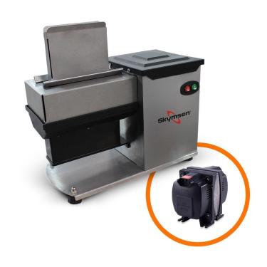 Imagem de Kit Amaciador de Carne Profissional Inox Ab Bivolt com Transformador para Açougue Skymsen
