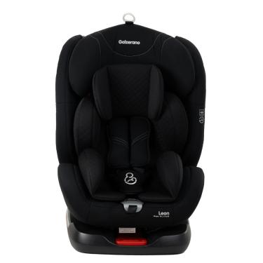 Imagem de Cadeira para Carro Infantil Leon 8022 Até 36kg com Cinto 5 Pontos Isofix Giro 360º Preto Galzerano
