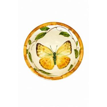 Imagem de Bowl Melamina Desenho Bambu e Borboleta - Entrecasa