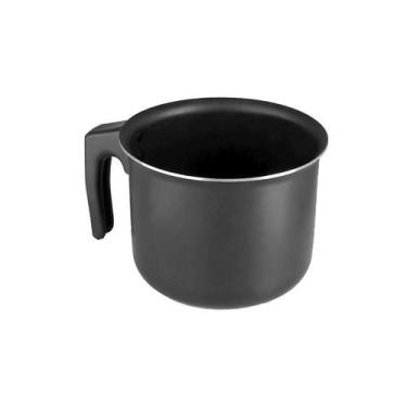 Imagem de Canecão Reto de Alumínio Antiaderente Teflon 1 Litro C Cabo - Continen