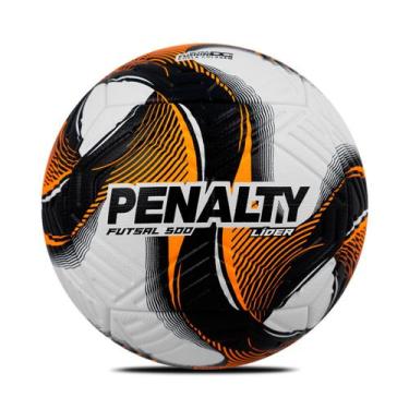 Imagem de Bola Futsal Líder XXV Penalty Cor:Laranja, Laranja