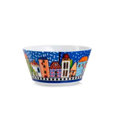 Imagem de Bowl em Porcelana Egan Italy Paese Mio 420ml Azul: Charme e Tradição I