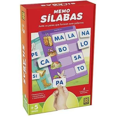 Imagem de Jogo Da Memoria Silabas 20 Premios - GROW
