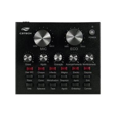 Imagem de Placa De Som Streaming Live Mixer Mesa Efeitos Sonoro Podcast Mx-50bk 