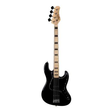 Imagem de Contrabaixo Tagima TJB4 BK C/BK Classic Series Jazz Bass Passivo Preto