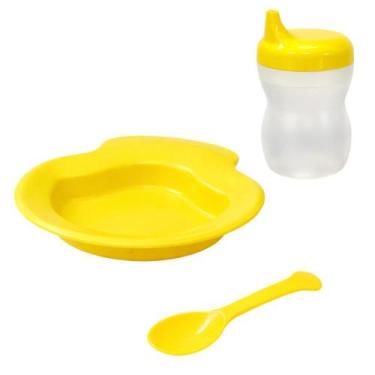 Imagem de Kit Refeição Bebê Alimentação Infantil Introdução Alimentar - - Panamb