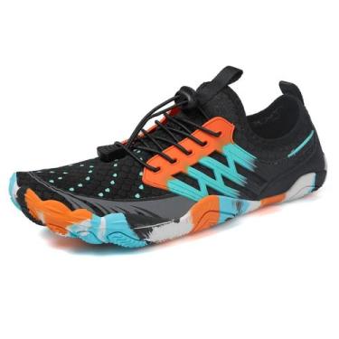 Imagem de Sapatos Aquáticos De Cinco Dedos Para Praia, Mergulho E Natação, Calça