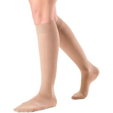Imagem de Meia 3/4 Ever Sheer Sigvaris 20-30 mmHg Fechada Natural P2
