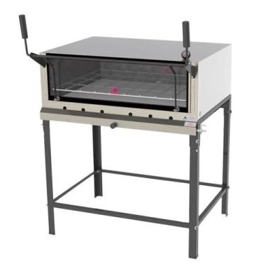 Imagem de Forno Industrial a Gás Inox Refratario para Pizza PRP-1000KG G2 Progás