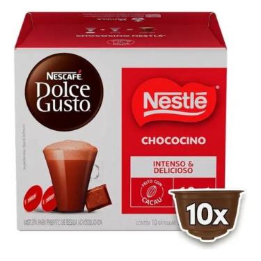 Imagem de Capsula Chococino da Nestlé Achocolatado Nescafé Dolce Gusto