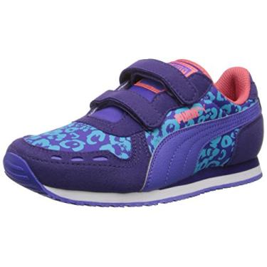 Imagem de PUMA Cabana Racer Animal V Sneaker , Parachute Purple/Blue Iris/Blue Atoll, 7 M US Toddler