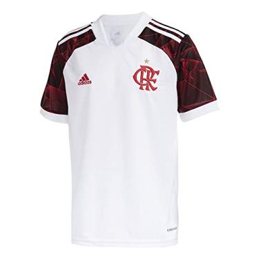 Imagem de Camisa Flamengo Infantil Jogo 2 Adidas 2021 9-10 Anos