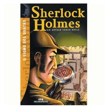 Imagem de Livro - Sherlock Holmes - O Signo dos Quatro - Sir Arthur Conan Doyle  