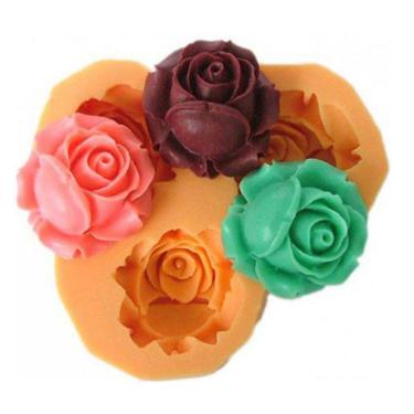 Imagem de Molde De Silicone Flores