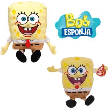 Pelúcia Bob Esponja 24 cm Multikids BR1223 em Promoção na