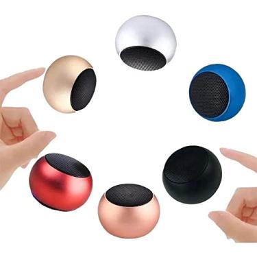 Imagem de MINI CAIXA SOM PLASTICA BOLINHA RECARREGAVEL C/CABO USB E CA