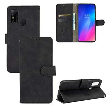 Imagem de YUNCHAO Caixa de telefone Para DooGee N30 Cor Sólida Cor Sinta Sinta Magnética Fivela Horizontal Flip Bezerro Textura PU Caixa De Couro Com Holder & Cart Slots & Carteira capa para celular