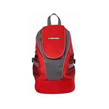 Imagem de Mochila Térmica 4 Potes Vermelha C/Cinza Sport, Bag New